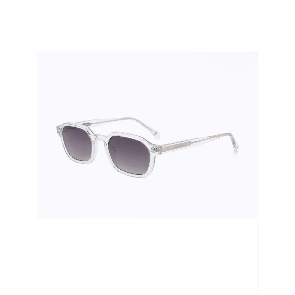 Clear Frame Grey Lens Women's Sunglasses (CL9063-6)